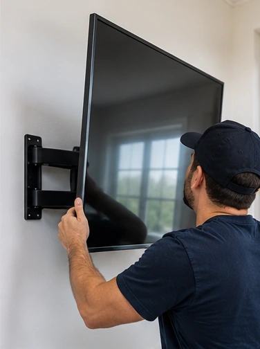 TV Mounting — illustrative service photograph